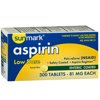 Sunmark Aspirin Adult Low Strength 81 mg Safety Coated Tablets - 300 ct