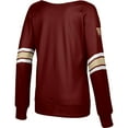thumbnail image 3 of Women's Epoch Lacrosse Maroon Albany FireWolves Boat Neck Pullover Sweatshirt, 3 of 3