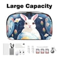 thumbnail image 3 of Easter USB Travel Organizer Case Small for Electronic Devices - Oxford Cloth Waterproof Travel Cord Charger Organizer 5.9x9.44x3.14 in, 3 of 6