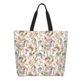 thumbnail image 3 of Fuzoiu Floral Print Tote Bags for Women,Shoulder Bag, Gym Tote,Top Handle Ladies Shoulder Bags for Work Beach Travel and Shopping Grocery, 3 of 9