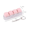 thumbnail image 3 of Keyboard Key Toy Button Keycap Fidget Keychain Decompression Toys(Pink), 3 of 7