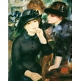 thumbnail image 1 of Girls In Black-Renoir - CANVAS OR FINE PRINT WALL ART, 1 of 1