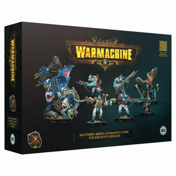 Steamforged Games STEIKSKR328 Warmachine Foulbloods Armada Command Starter Miniature