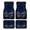 Cosmic Mountain Circle, variant on 4-Piece Car Floor Mats Set, Cosmic Planet Pattern Crystal Velvet Automotive Front & Rear Floor Liners, Universal Fit for Car, Truck, SUV