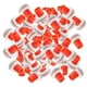 thumbnail image 1 of Juntas de sellado a prueba de fugas para grifo/arandelas de sellado/válvula de grifo Universal de alto rendimiento juntas de sellado de goma dobles , 100 piezas rojo shamjiam Junta a prueba de fugas para grifo, 1 of 7