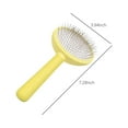 thumbnail image 3 of LADIGASU Pet Grooming Brush Double Sided Shedding And Dematting Undercoat Rake Comb For Dogs And Cats Extra Wide Dog Grooming Brush Dog Shedding Brush, 3 of 7