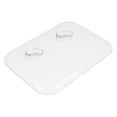 thumbnail image 3 of Deck Inspection Cover, UV-Resistant With 2 Recessed Handles Deck Hatch Replacement Deck Inspection Hatch With Lock For Boat For Marine Black,White, 3 of 8