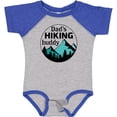 thumbnail image 3 of Inktastic Dad's Hiking Buddy with Mountains and Trees Boys or Girls Baby Bodysuit, 3 of 5