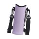 thumbnail image 4 of Bolsa portabotellas con funda protectora, accesorios para vasos, soporte para botellas agua para viajes, senderismo, camping, ciclismo y gimnasio. Morado claro, 4 of 8