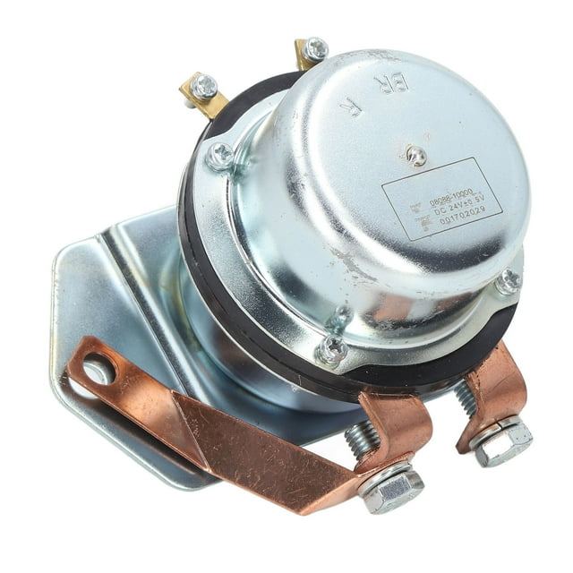 Electromagnetic Solenoid Power Button,Electromagnetic Power Main Switch Excavator Parts Battery Relayfor Daewoo Luxury Finish