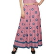thumbnail image 3 of Moomaya Crop Top With Loose Palazzo Set For Women Printed Ethnic Clothing, 3 of 6
