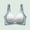 Blue, variant on Strapless Bra for Women Front Closure Women's Solid Color Backless Sexy Seamless Push-Up U-Shaped Beautiful Back Underwear Everyday Bras Purple M