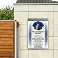 thumbnail image 4 of 1pc Prayer for Police Officers Decorative Metal Sign for All Seasons, Home And Yard Decoration, Garden Ornament 12X8 Inches Metal plaque, Home, 4 of 8