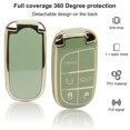 thumbnail image 2 of Funda para llave Elegananccy Jeep de 3 a 5 botones, verde, 2 of 6