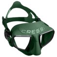 thumbnail image 1 of Visor Máscara Adulto CRESSI  Atom Verde Dos Lentes Transparentes Bajo Volumen, 1 of 3