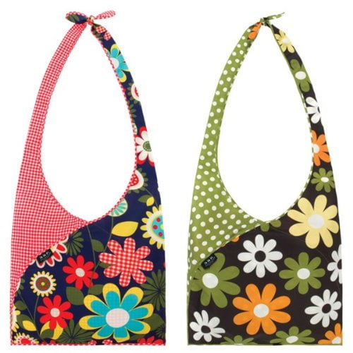 Envirosax Ensemble de 2 Sacs Slingsax, Vichy & Pois