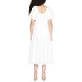 thumbnail image 2 of Black Tape_ Womens Bridal Shower Tiered Midi Dress, 2 of 2