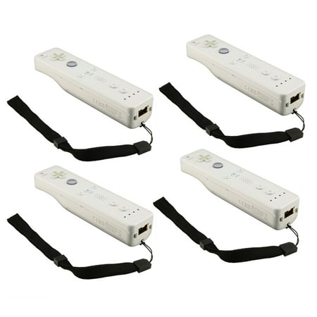 Insten Black Wrist Strap For Nintendo Wii Remote Control / Controller (4 Pack)