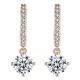 thumbnail image 1 of Luz Accesorios Pequeños Pendientes de moda Temperamento Pendientes Cute Zircon Pendientes de las mujeres, 1 of 6