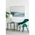 thumbnail image 4 of A&B Home Abstract Ocean Waves Framed Gesso Canvas - 32.5"W x 48"H x 2"L - Blue/White, 4 of 7