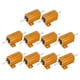 thumbnail image 2 of Juego de 10 Resistencias de Potencia Doradas de Aluminio 25W Estabilidad 47 Ohmios - Alta calidad y durabilidad garantizadas, 2 of 8