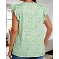 thumbnail image 5 of Oryer Plus Size Tank Tops for Women, V Neck Trendy Tunic Summer Shirts for Women Sleeveless Casual Womens Blouse 1X-5X, 5 of 6