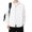 #170-White, variant on Handshe Men's Business Casual Shirt, Solid Color Long Sleeve with Pocket and Button Down Collar, 100% Cotton for Office and Daily Wear