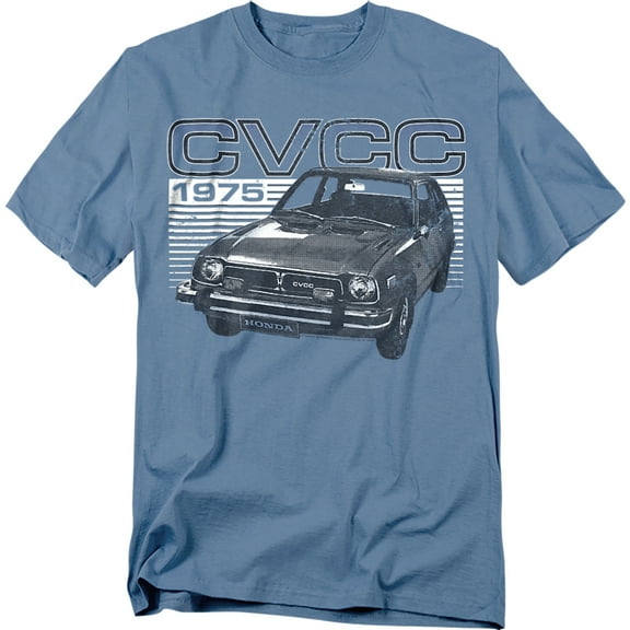 Honda Auto T-Shirt 1975 Cvcc Civic Unisex Graphic Tee for Men & Women