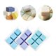 thumbnail image 4 of 60pcs Wax Melt Container Clamshell Packaging Mold Box for Plastic Clear Empty Wax Candle Melt Tart Packaging Container, 4 of 5