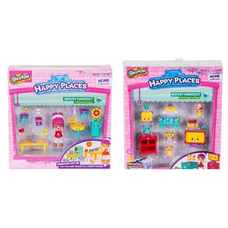 - Shopkins Happy Places Season 2 - Mousy Hangout - Bundle Decorator’s and Welcome Pack
