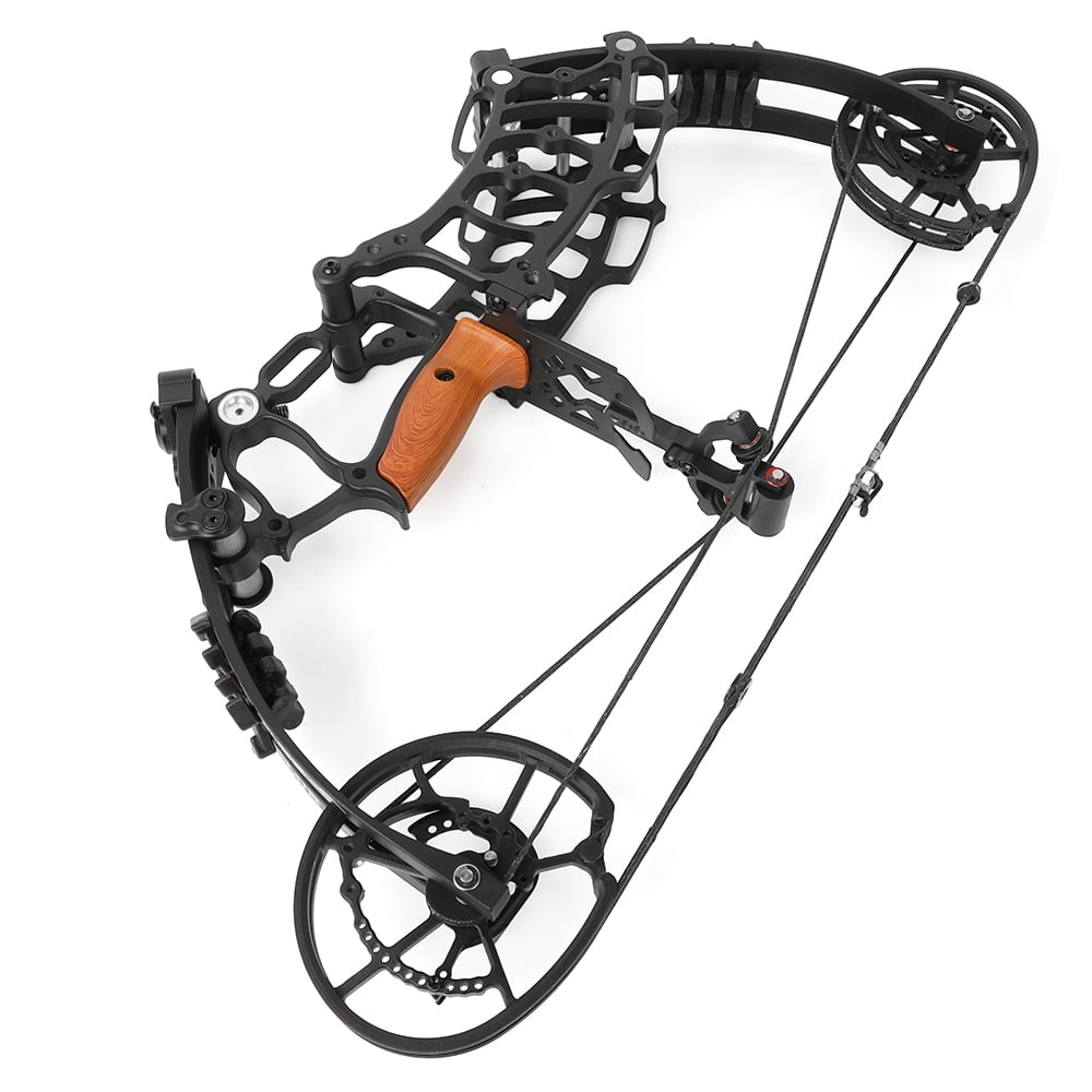 AMEYXGS Short Axis Compound Bow 30-70lb Set Dual-Use Steel Ball Arrow Archery Hunting RH LH