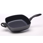 Swiss Diamond 11 x 11 Nonstick Deep Square Grill Pan | HD Classic