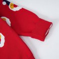 thumbnail image 4 of Posijego Toddler Baby Ugly Christmas Sweater Long Sleeve Crew Neck Cute Knit Sweater Pullover Top Girls Boys, 4 of 4
