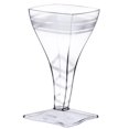 thumbnail image 1 of Fineline Settings 6410-CL Tiny Square Wine Glass- 2 Oz., 1 of 1