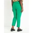 thumbnail image 4 of ELOQUII Women's Plus Size The Ultimate Stretch Slim Leg Pant, 4 of 6