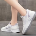 thumbnail image 5 of CHICVOMEY Women Walking Shoes with Shock-Absorbing Cushion Breathable for School Work & Daily Comfort Casual Shoes Tennis&Running Sneakers, 5 of 6