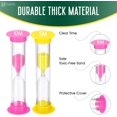 thumbnail image 4 of TeacherFav Sand Timer for Kids Set of 6 Small Colorful Hourglass Acrylic Covered Clock 30Sec 1Min 2Min 3Min 5Min 10Min for Classroom, Home & Kids Room, 4 of 7