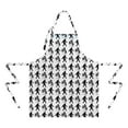 thumbnail image 2 of White Bigfoot and Tree Pattern Apron-Garden Aprons for Women with Pockets-Cotton Linen Waterproof Kitchen Cooking Gardening Aprons Adjustable for Kitchen,Cooking,BBQ and Salon 33x27 Inch, 2 of 7
