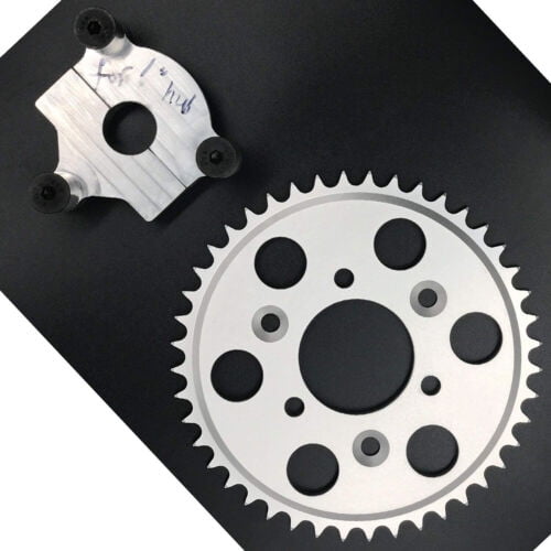 CDHPOWER Rear Hub Adapter 1.5" And 44T Sprocket For 2 Stroke Engine Kit