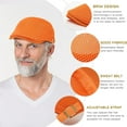 thumbnail image 4 of 2 Pack Men's Breathable Mesh Ivy Cap - Adjustable Newsboy Beret Hat for Driving, Hunting & Outdoor Activities, Irish Cabbie Style Hat, 4 of 7