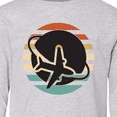 thumbnail image 4 of Inktastic Airplane Trip Vintage Travel Long Sleeve Youth T-Shirt, 4 of 5