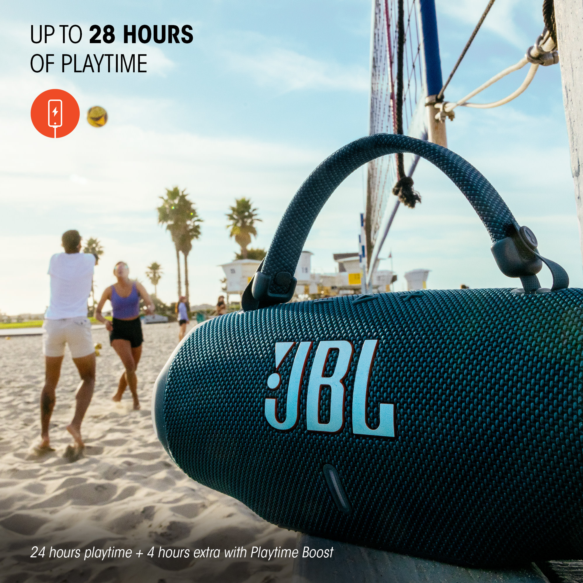JBL Charge 6 Portable Waterproof Bluetooth Speaker Black photo 3