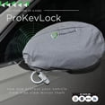 thumbnail image 4 of Nuevas y mejoradas cubiertas para espejos laterales de vehículos ProKevLock con cerradura - Cubierta antirrobo para espejos con UHMWPE y HPPE nivel V - Se adapta a todos los autos, SUV y la mayoría de, 4 of 8
