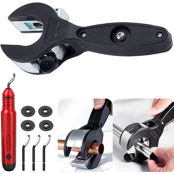 Ratcheting Tubing Cutter Pipe Cutter 5/16" To 1 1/8"
