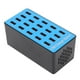 thumbnail image 3 of AnwintkA5+ Cargador rápido USB 5V 20A 100W 20 puertos USB Hub Estación de carga con ventilador de refrigeración de 50 grados para teléfono tableta 100240V (enchufe de EE. UU.), 3 of 14