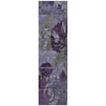 thumbnail image 2 of Addison Rugs Chantille Indoor/Outdoor Transitional Organic Purple Washable Runner Rug, 2'3" x 7'6", 2 of 6
