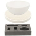 thumbnail image 1 of Miangastore 1 Set Graphite Crucibles Set Ingot Mold Set Melting Casting Kit For Metal Gold Silver, 1 of 9