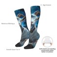 thumbnail image 4 of Fotbe Forest Meditating Goat Calcetas Divertidas Estampadas para Hombre y Mujer, Calcetas de Algodón hasta la Rodilla para Caminar, Correr, Enfermería y Embarazo, 4 of 6