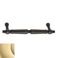 thumbnail image 3 of Baldwin 4489050 4 in. Estate Center to Center Bar Cabinet Pull, Satin Brass & Black, 3 of 6