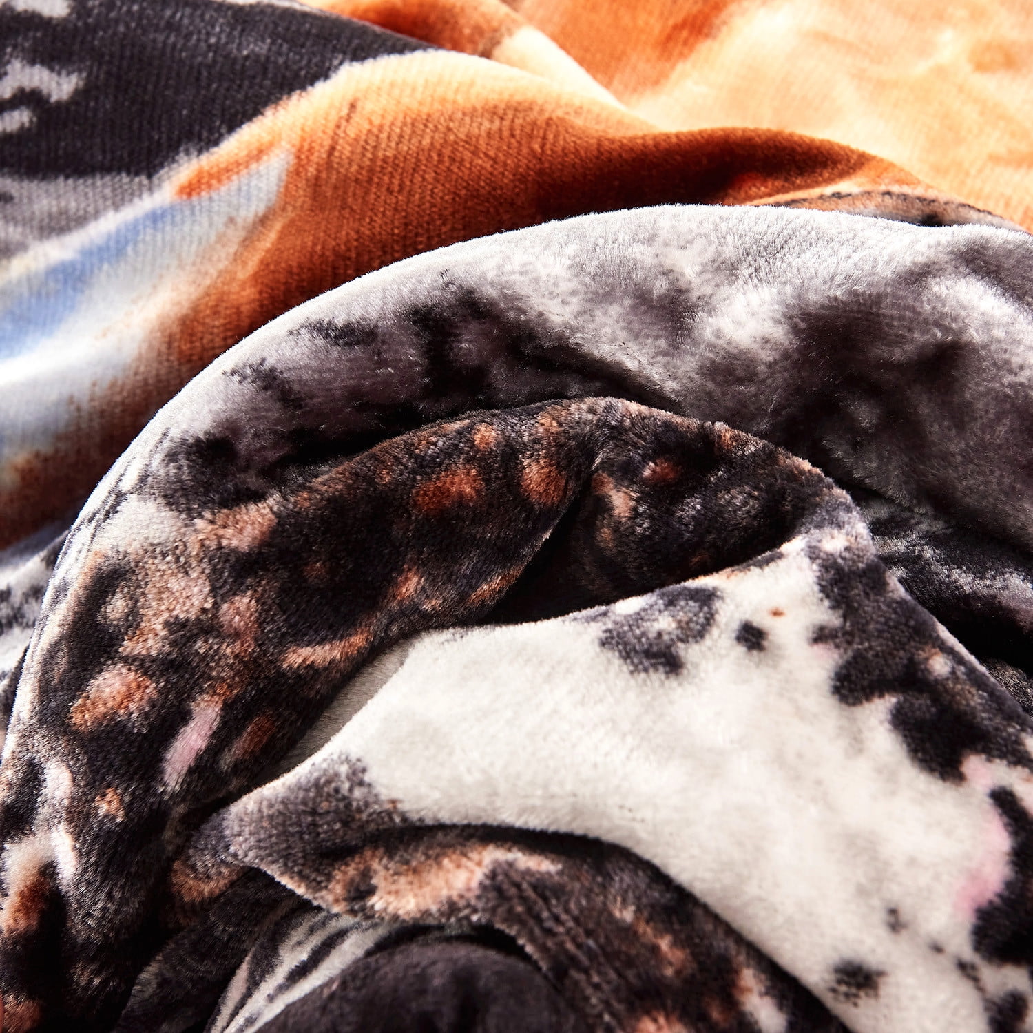 NC King Sherpa Fleece Bed Blanket,Embossed Winter Borrego Blanket,3-Piece 79"x91",7.5LB